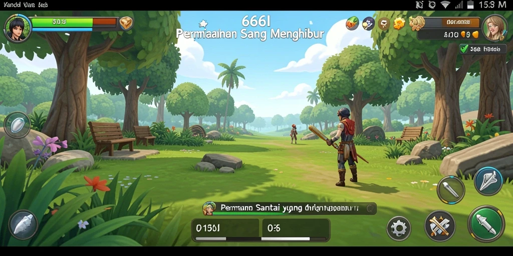 Tampilan gameplay 666I yang seru dan menantang.