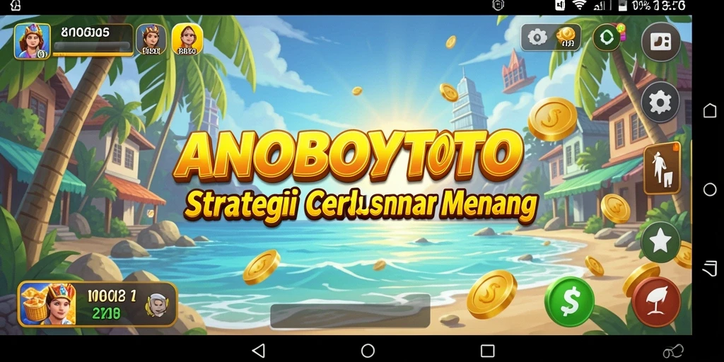 Tampilan gameplay ANOBOYTOTO yang strategis dan menantang.