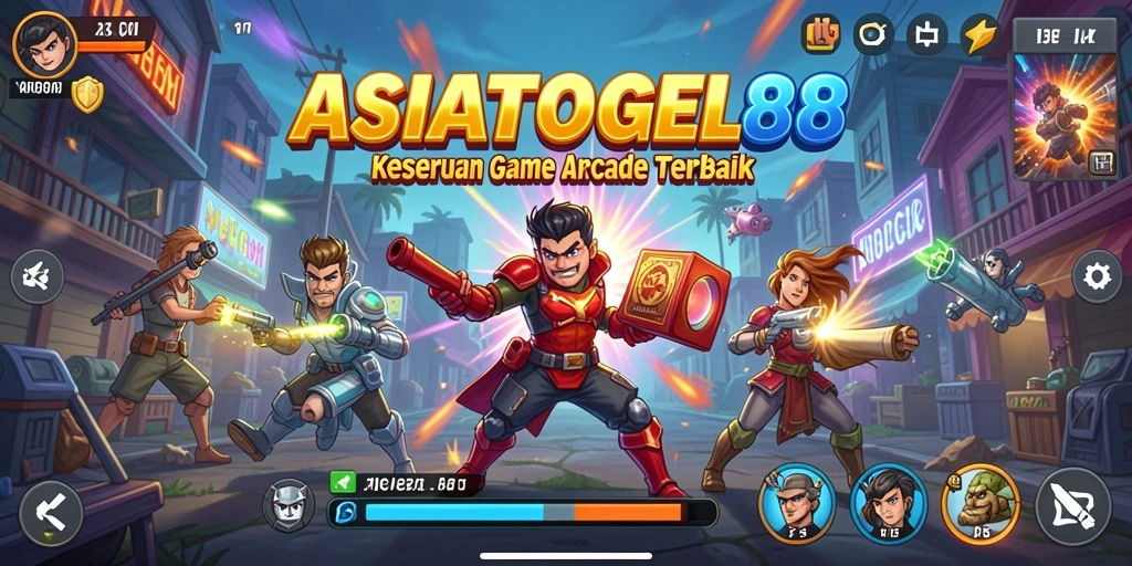 Tangkapan layar ASIATOGEL88 menampilkan gameplay seru dan dinamis.