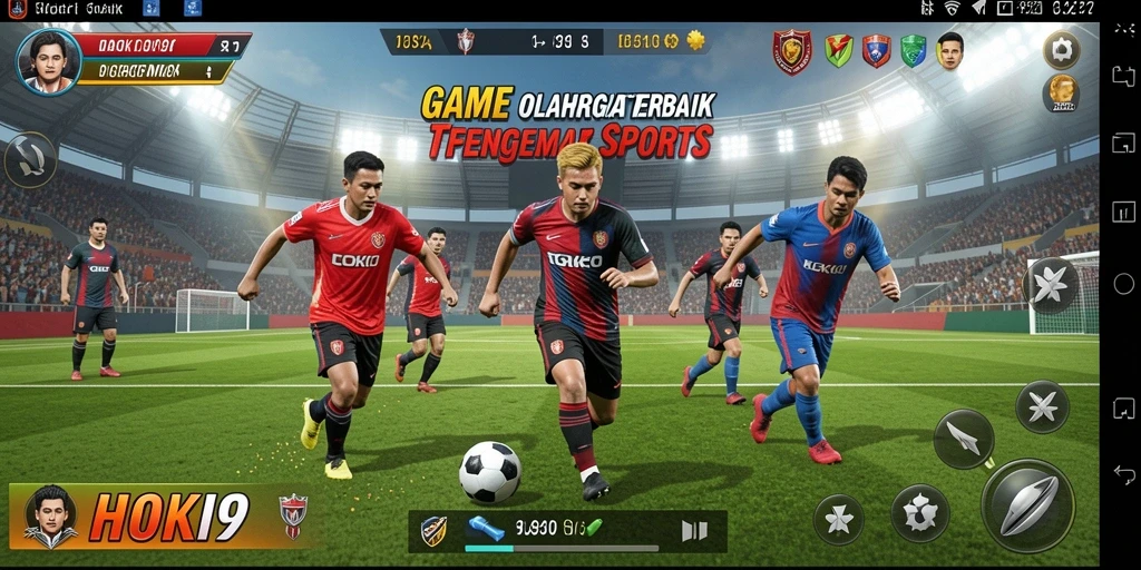 Tampilan menggembirakan gameplay HOKI9 yang menampilkan aksi olahraga seru.
