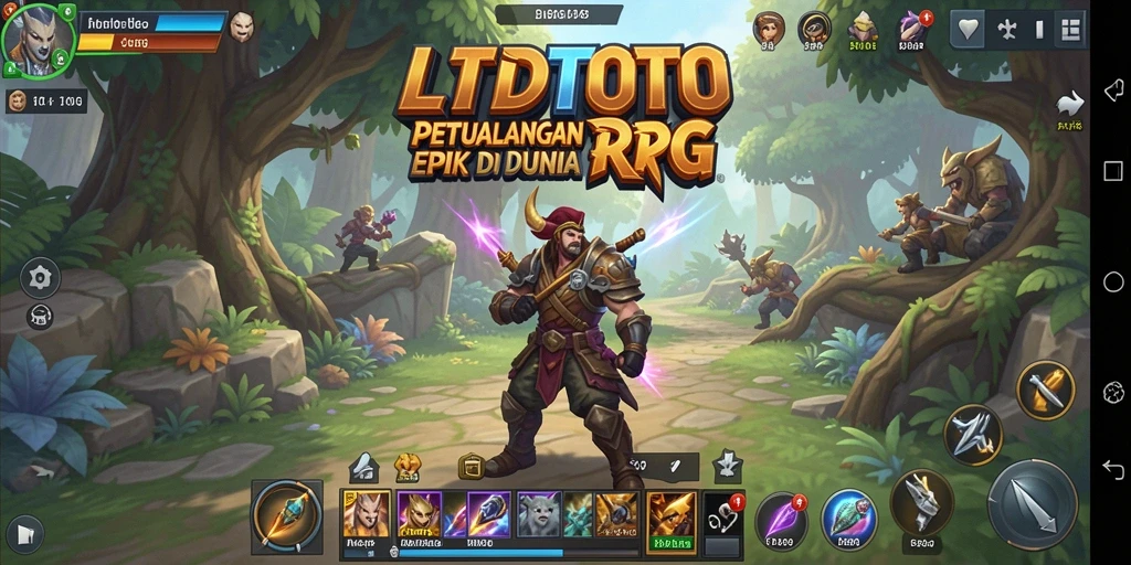 Gameplay RPG LTDTOTO dengan visual yang memukau dan aksi seru.