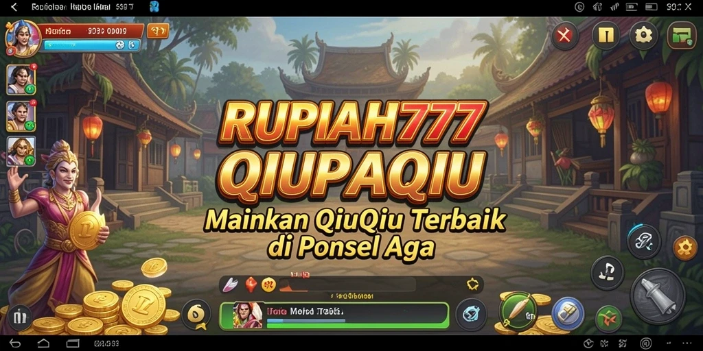 Tangkapan layar RUPIAH777 menampilkan aksi seru permainan QiuQiu.