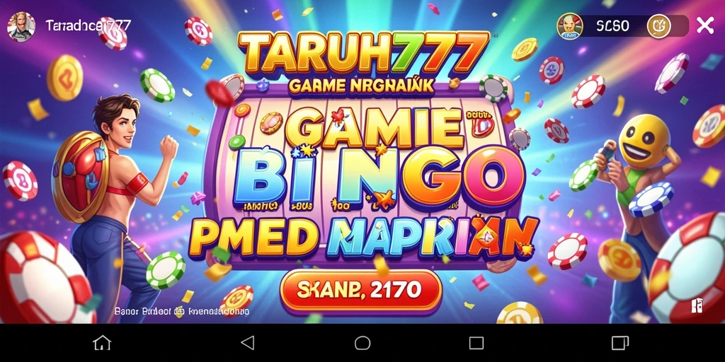 Tampilan menarik dari TARUH777 saat bermain Bingo.