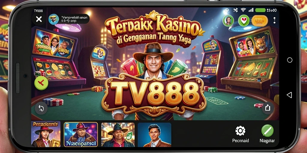 Tangkapan layar TV888 menampilkan gameplay kasino yang menarik dan mengasyikkan.