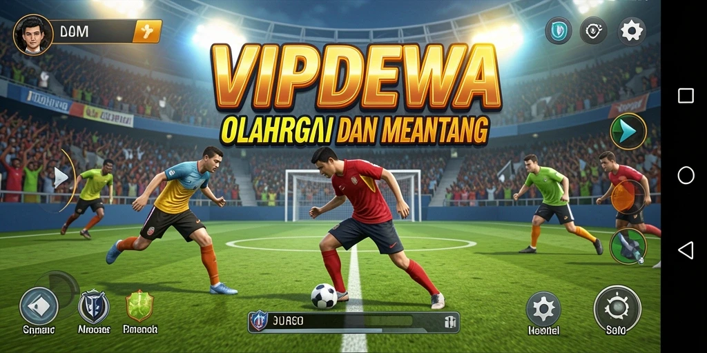 Tampilan gameplay seru di VIPDEWA dengan berbagai olahraga yang ditawarkan.